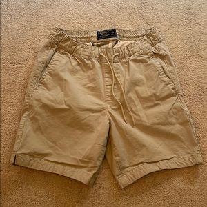 abercrombie and fitch XS khaki shorts